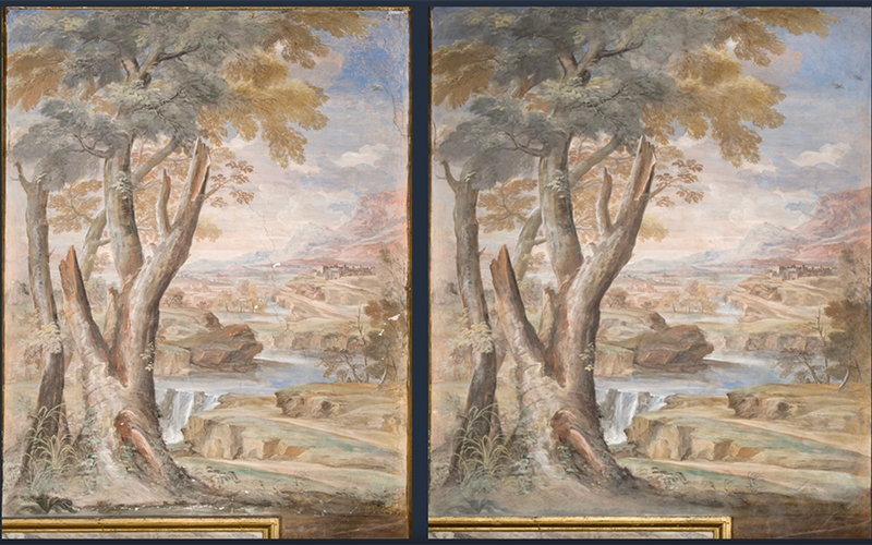 Villa_Farnesina_restauri_GASPARD-DUGHET_05