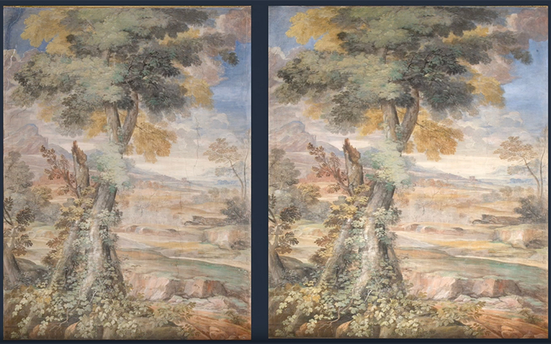 Villa_Farnesina_restauri_GASPARD-DUGHET_06