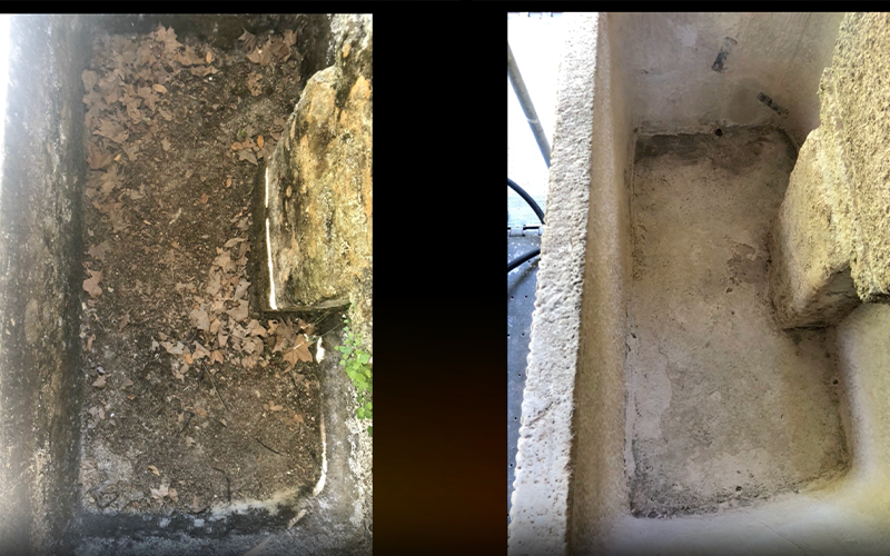 Villa_Farnesina_restauri_sarcofago-fontana_04