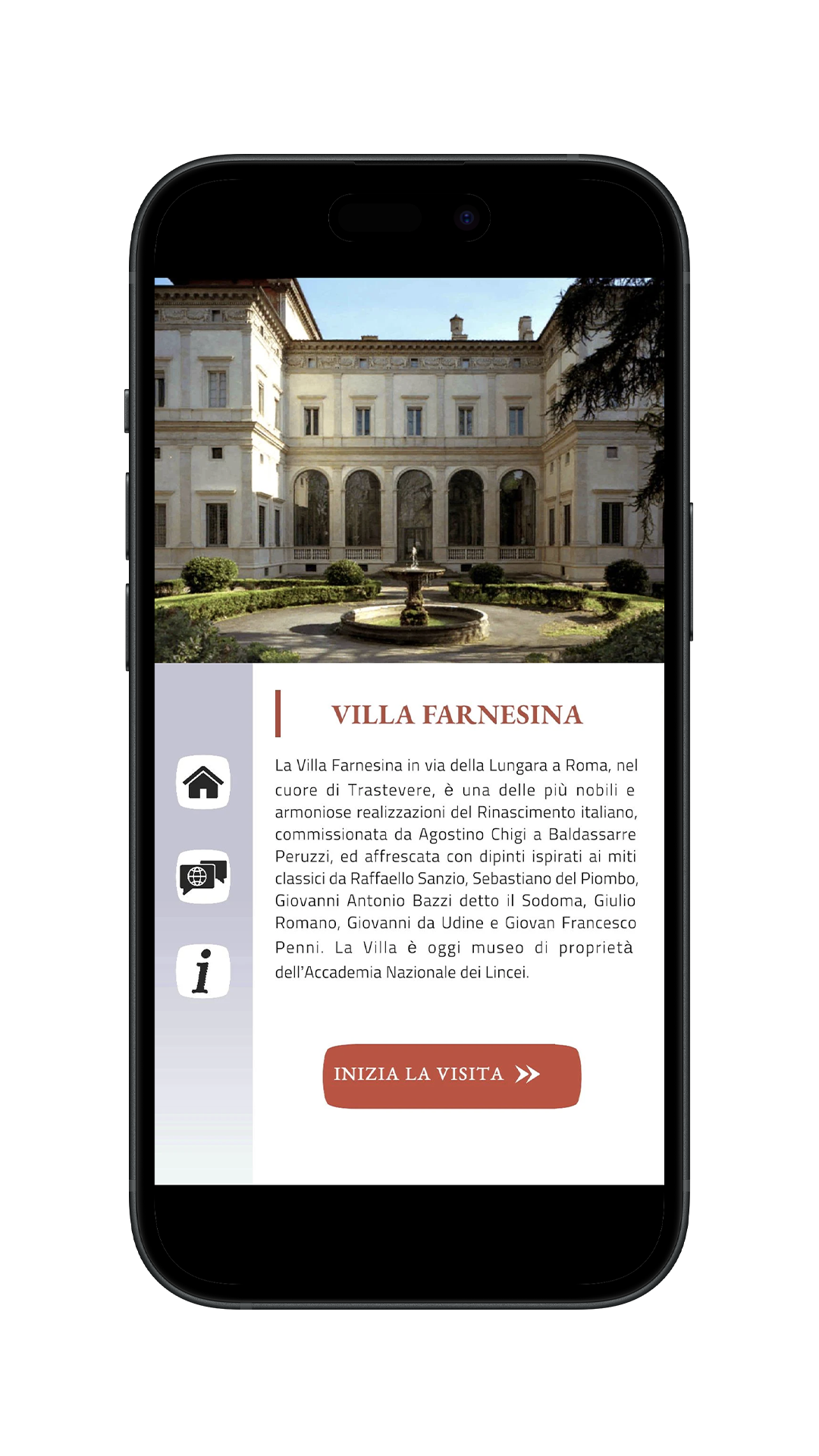 App Villa Farnesina