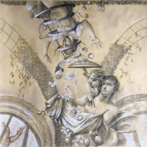 2017, Untitled (Study for I Segni dei Tempi)